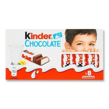 Молочний шоколад Kinder Chocolate, 100г 2914 фото